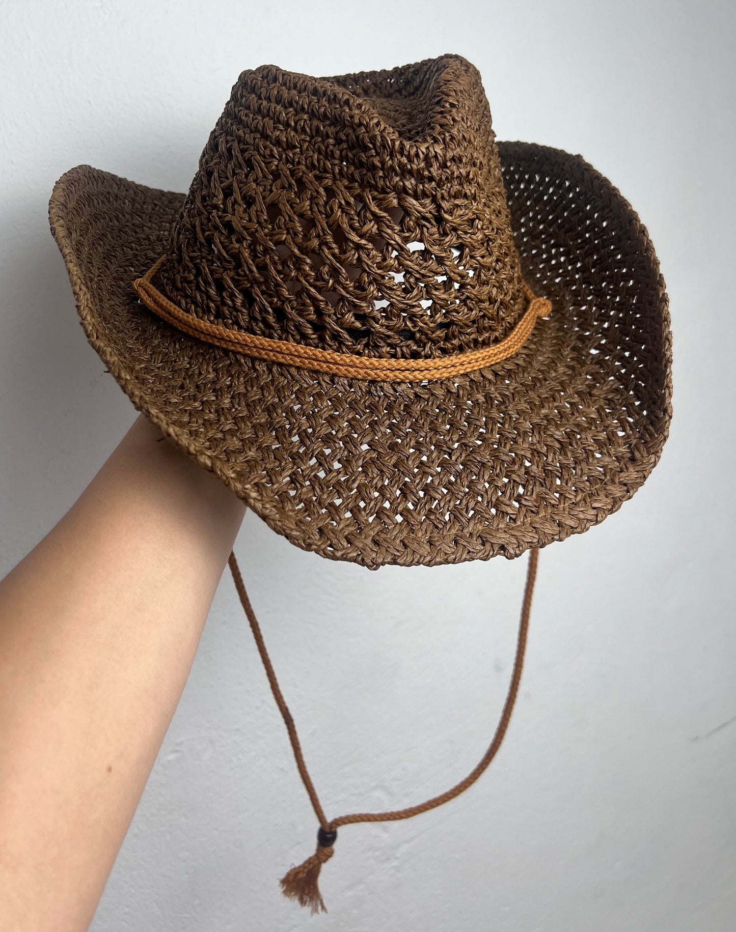 Chapéu Boho de Palha