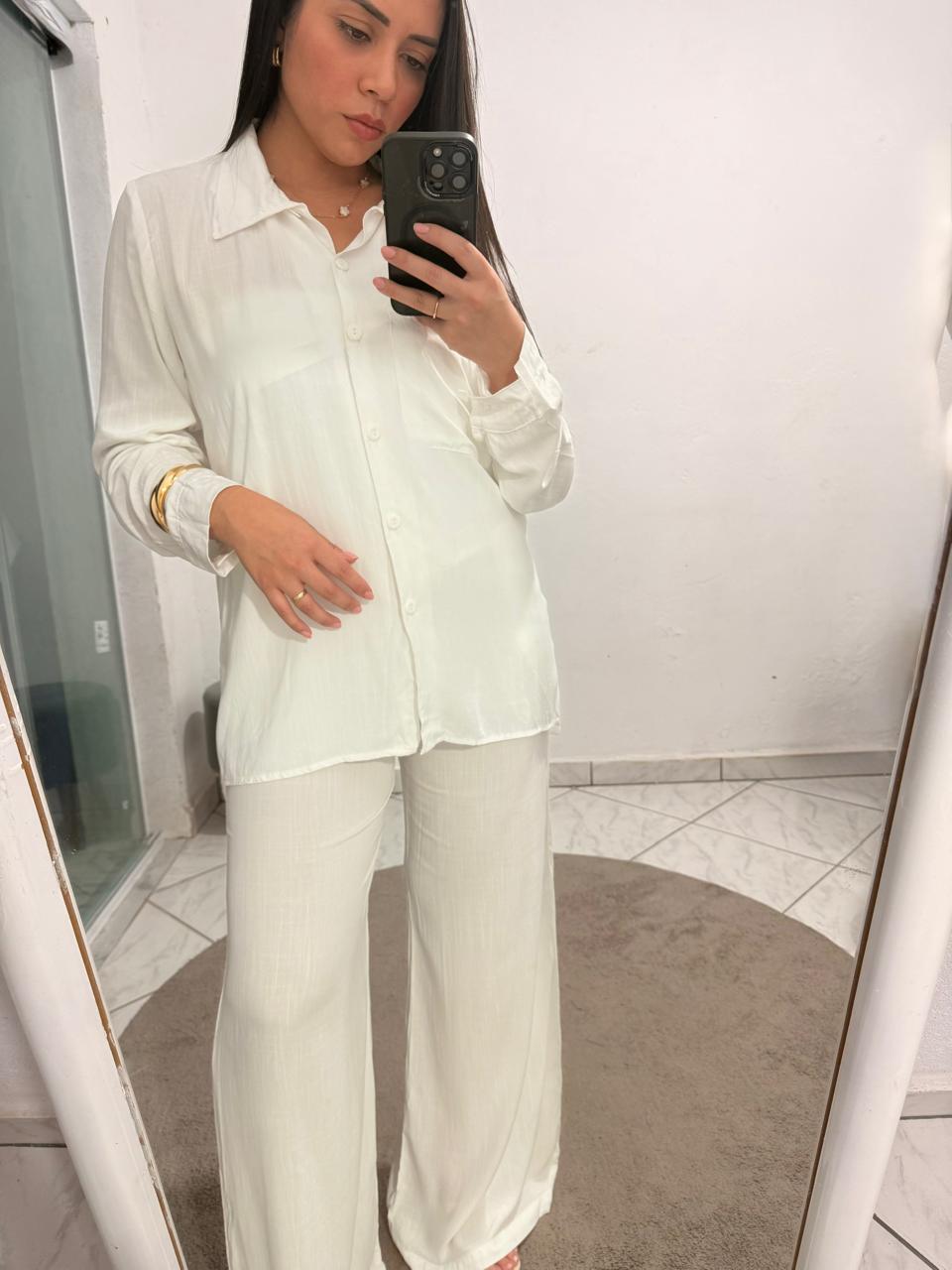 Conjunto Alfaiataria Viscose