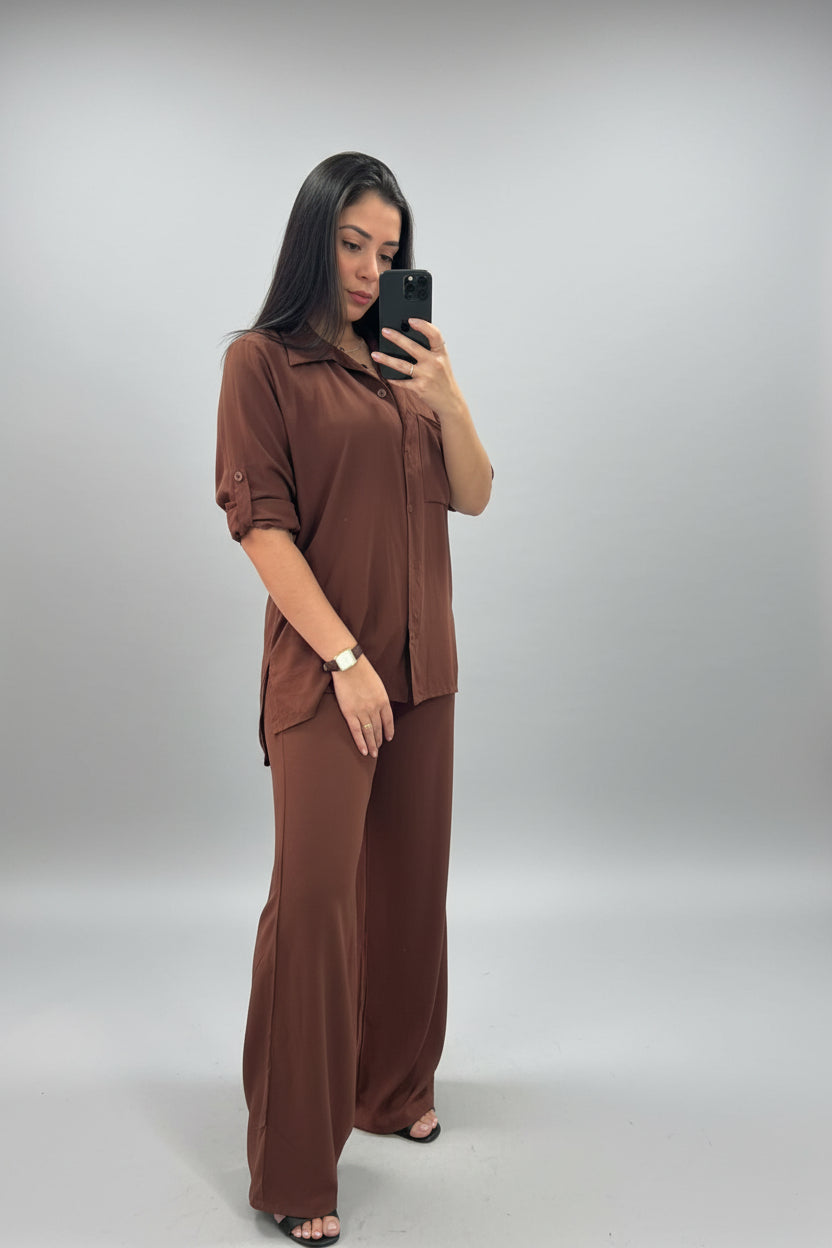 Conjunto Alfaiataria Viscose