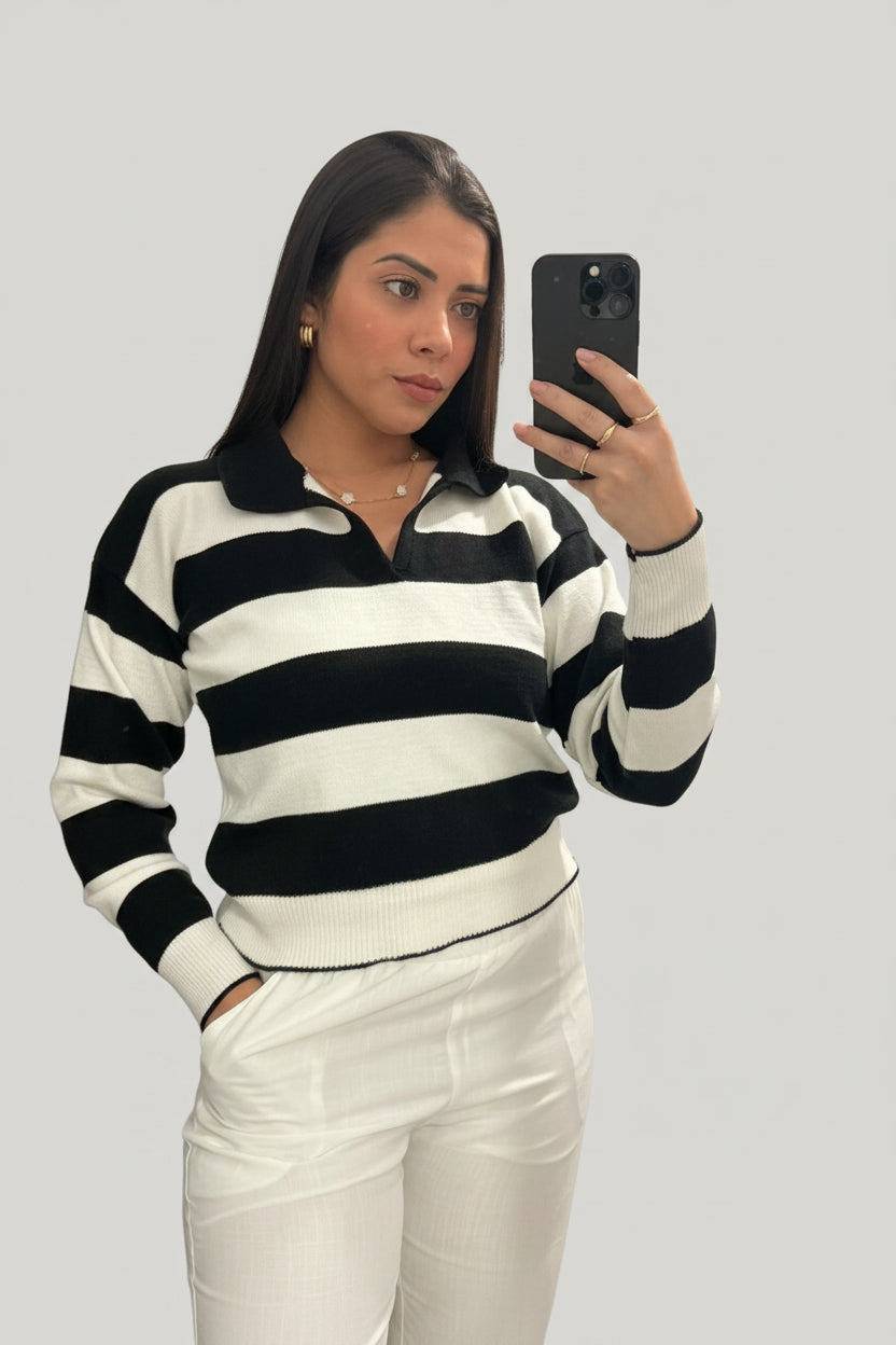 Tricot Londres Modal Gola Polo