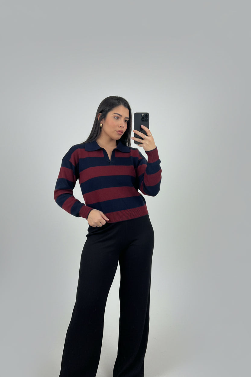 Tricot Londres Modal Gola Polo
